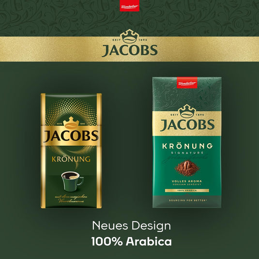 Jacobs Filter Coffee Krönung Classic Ground Coffee, 500 g