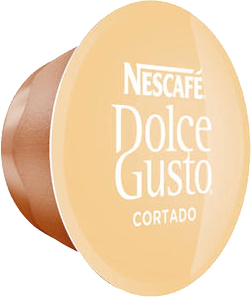 Load image into Gallery viewer, Cortado Espresso Macchiato DOLCE GUSTO 16CAPS. Powerful and roasty
