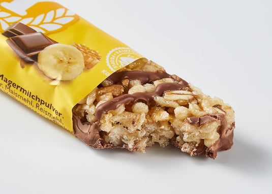 CORNY Milk Chocolate & Banana Cereal Bars 150 g (Pack of 10)
