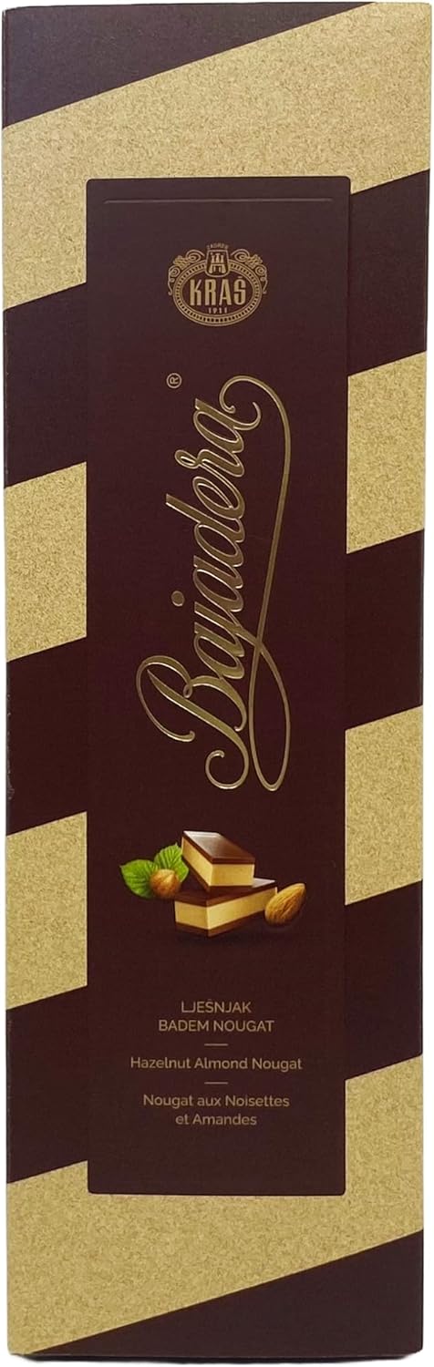 Afbeelding laden in Galerijviewer, Premium Bajadera Diamond Chocolates met de beste noten- en amandel-Weense nougat – Kosher, halal en veganistisch gecertificeerde Bajadera Chocolates – Multipack-formaten (87 G, 24 STUKS) 
