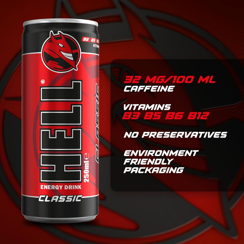 Load image into Gallery viewer, Hell Energy Drink 24 cans each 250 ml including deposit
