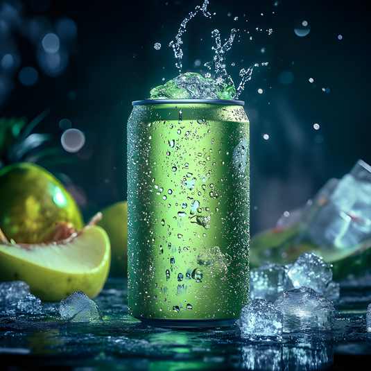 NOCCO BCAA+ Apple 12 x 330 ml Amino Acids Drink without Caffeine and Sugar - Carbonated Sports Drink for More Performance and Better Regeneration