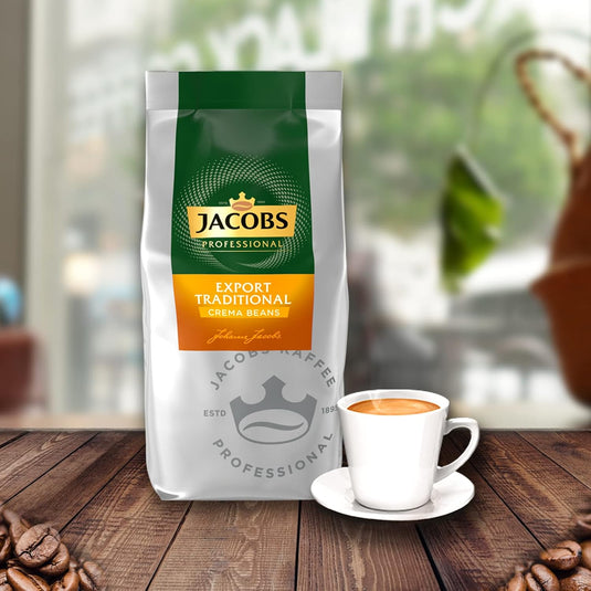 Jacobs Professional Export Traditional 1 kg – Ground Filter Coffee – Rich, Spicy Aroma & Full‑Bodied Taste