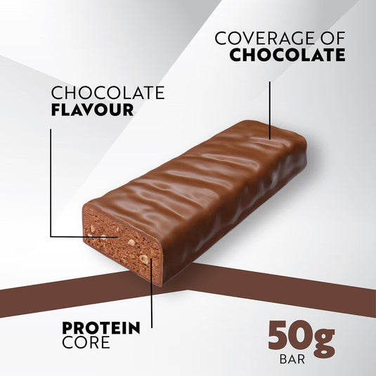 CORNY High Protein Power Chocolate Collagen 50g - (18 Pack)