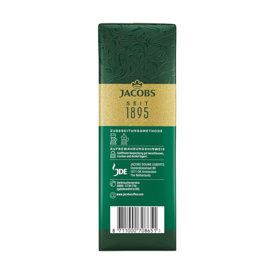 Jacobs Filterkaffee Krönung Klassisch, gemahlener Kaffee, 12er Pack (12 x 500 g)