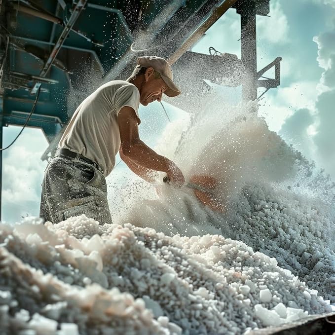 Afbeelding laden in Galerijviewer, Fijn gejodeerd traditioneel ongeraffineerd zeezout (750g zak) - geheel biologisch, ongeraffineerd zeezout - goed voor koken en tafelzout 
