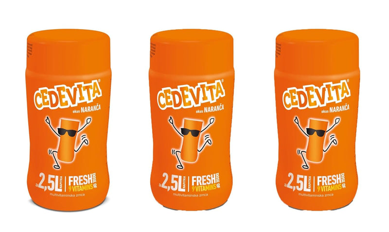 Afbeelding laden in Galerijviewer, Cedevita (3 x Cedevita Sinaasappel Instantmix 200 g Vermogen 2,5 L) 
