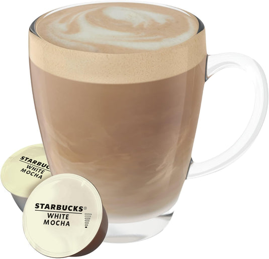 STARBUCKS® White Mocha DOLCE GUSTO BUNDLE - 36CAPS Indulgent and Rich