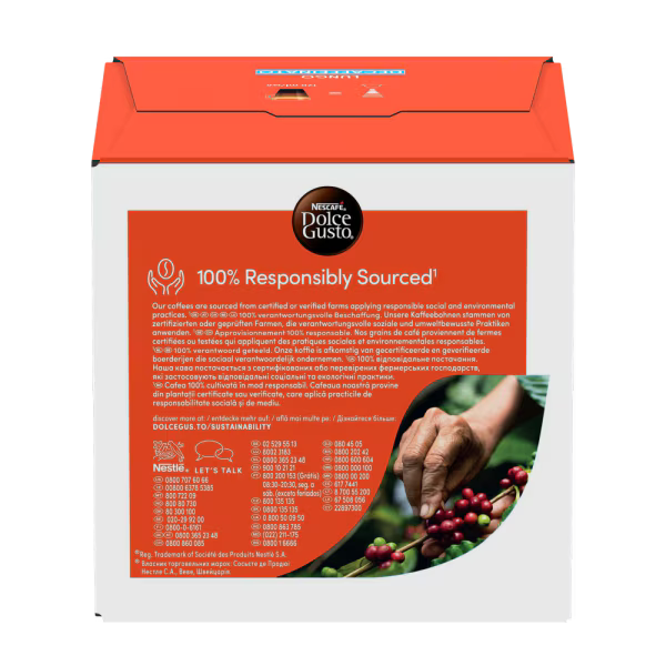 Load image into Gallery viewer, Lungo Decaf DOLCE GUSTO 16CAPS. Rich and flavourful
