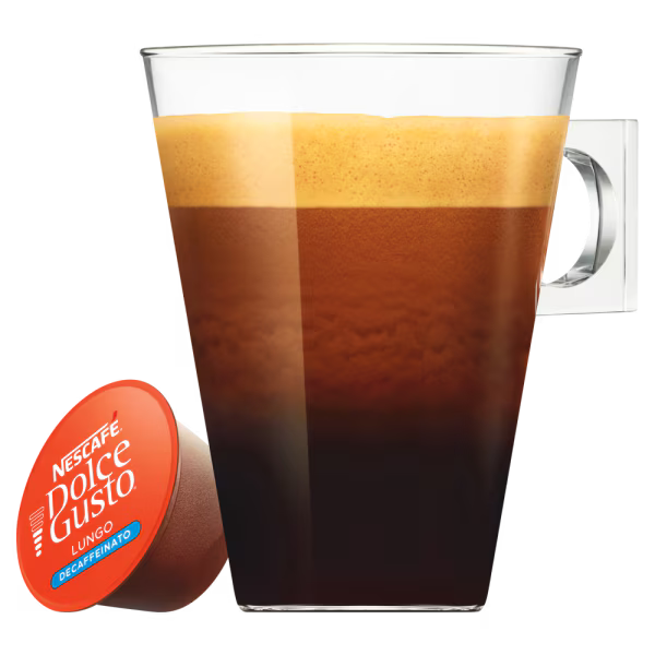 Load image into Gallery viewer, Lungo Decaf DOLCE GUSTO 16CAPS. Rich and flavourful
