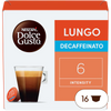 Lungo Decaf DOLCE GUSTO 16CAPS. Rich and flavourful