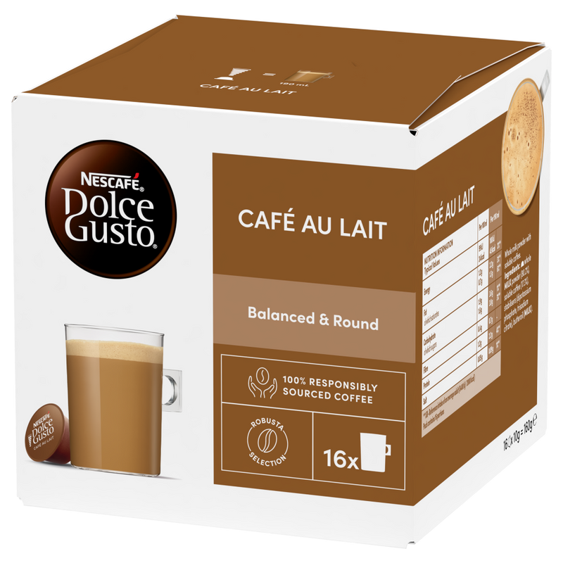 Load image into Gallery viewer, Café au Lait DOLCE GUSTO BUNDLE - 48CAPS. Balanced and round

