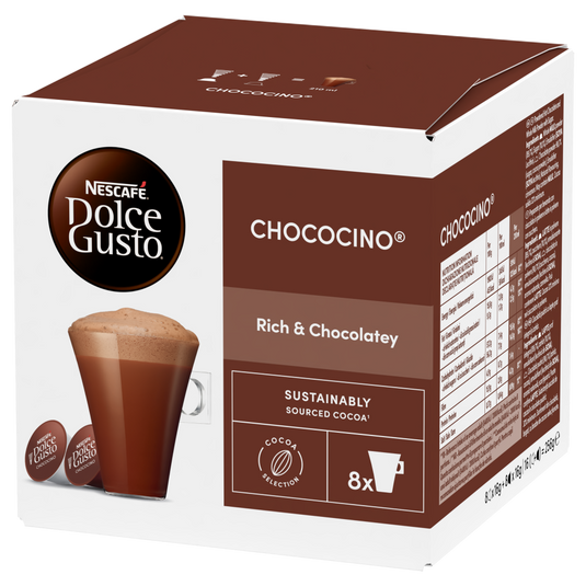 Chococino®  DOLCE GUSTO BUNDLE - 48CAPS. Rich and chocolately