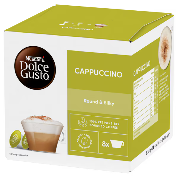 Load image into Gallery viewer, Cappuccino DOLCE GUSTO BUNDLE - 48CAPS. Beautiful creamso
