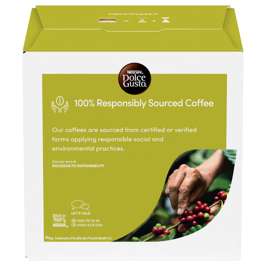 Cappuccino DOLCE GUSTO 16CAPS. Beautiful creamso