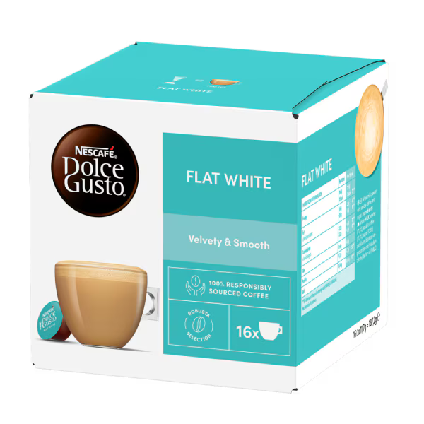 Load image into Gallery viewer, Flat White DOLCE GUSTO 16CAPS. Velvety and smooth
