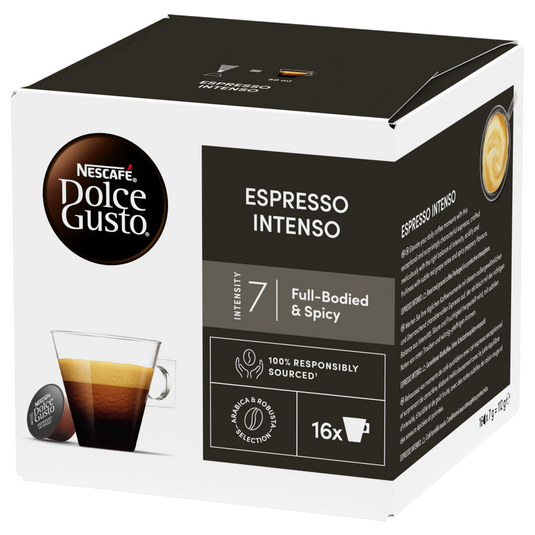 Espresso Intenso DOLCE GUSTO BUNDLE - 48CAPS. Full-bodied and spicy