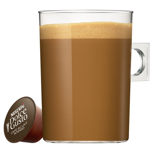 Café au Lait Intenso DOLCE GUSTO CAFE BUNDLE - 48CAPS.  Bold and nuanced