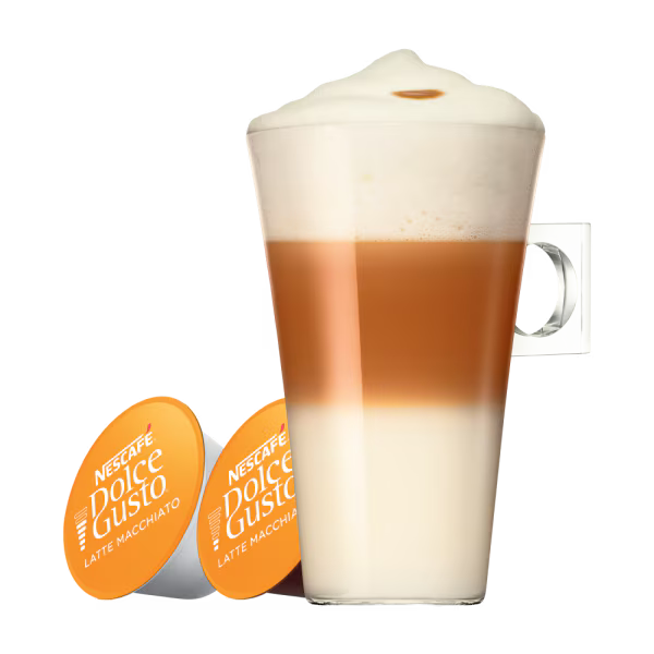 Load image into Gallery viewer, Latte Macchiato DOLCE GUSTO 16CAPS. Spectacular and voluptuous
