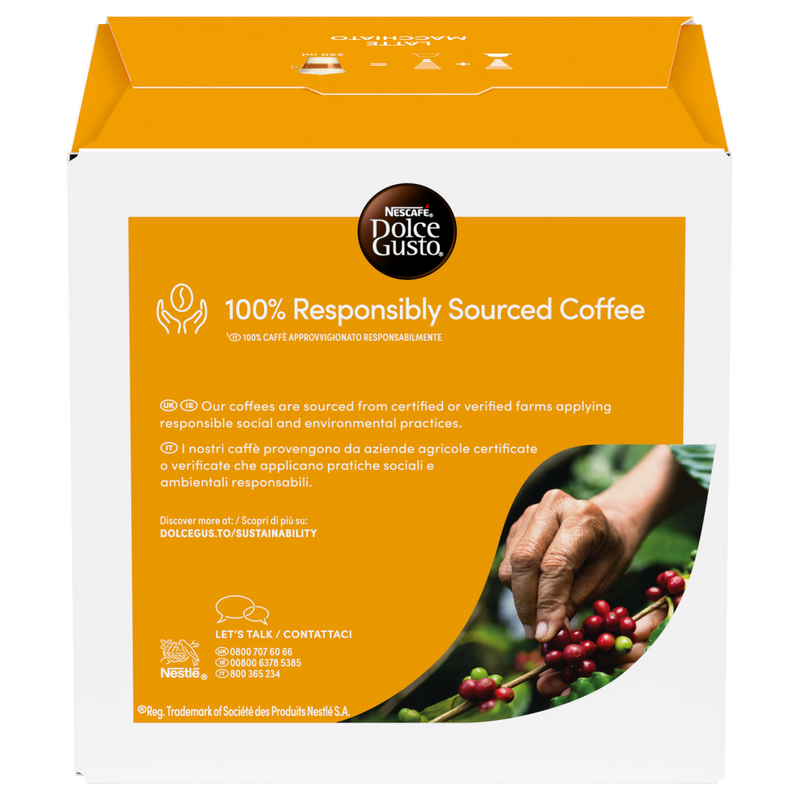 Load image into Gallery viewer, Latte Macchiato DOLCE GUSTO 16CAPS. Spectacular and voluptuous
