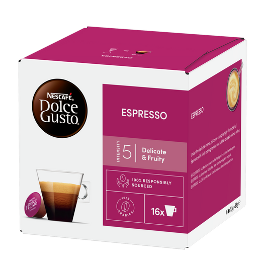 Espresso DOLCE GUSTO BUNDLE-48CAPS. Delicate and fruity