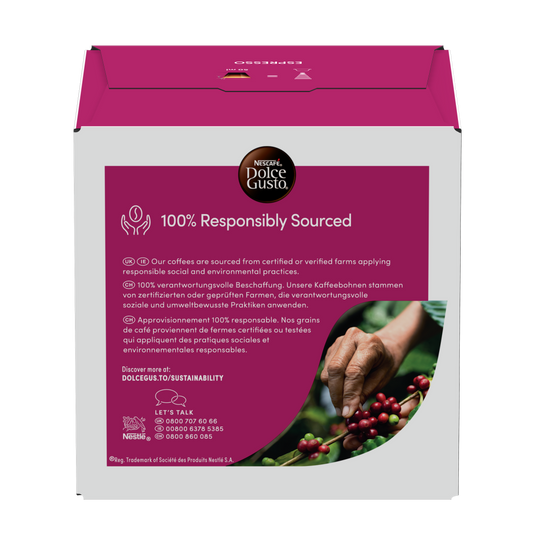 Espresso DOLCE GUSTO 16CAPS. Delicate and fruity