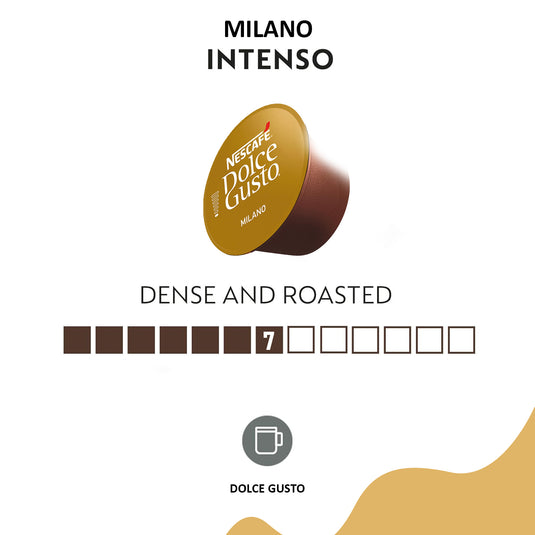 Espresso Milano DOLCE GUSTO 16CAPS. Delicato