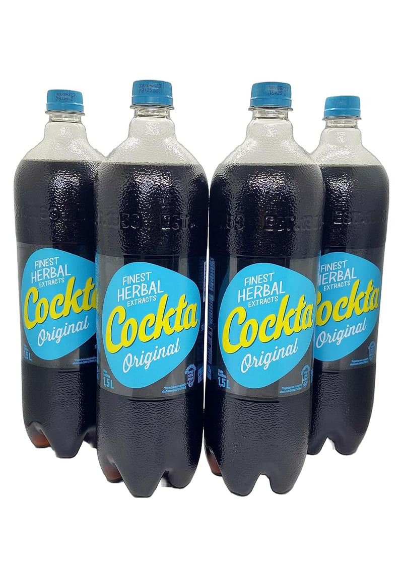 Load image into Gallery viewer, Cockta Original - 4 bottles by 1.5 L
