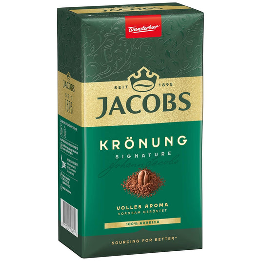 Jacobs Filterkaffee Krönung Klassisch, gemahlener Kaffee, 12er Pack (12 x 500 g)