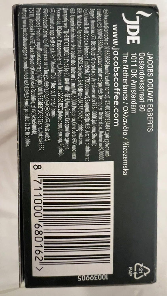 Jacobs Milka, cappuccino, 8 sticks, 126.4 g, single portions, fresh supply of wholesale, strong and rich coffee