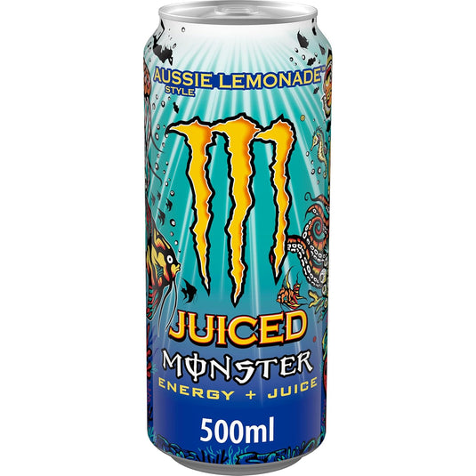 Monster Aussie Lemonade Energy Drink 12 × 500 ml
