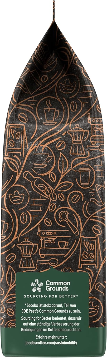 Load image into Gallery viewer, Jacobs Barista Crema Intense 1kg – Premium Whole Bean Coffee – Dark Roast Espresso &amp; Café‑Crema Blend
