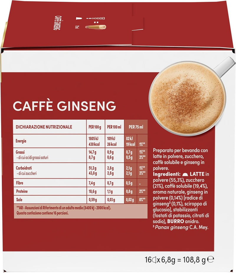 Load image into Gallery viewer, Espresso ginseng DOLCE GUSTO 16CAPS.
