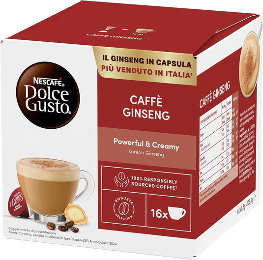 Espresso ginseng DOLCE GUSTO 16CAPS.