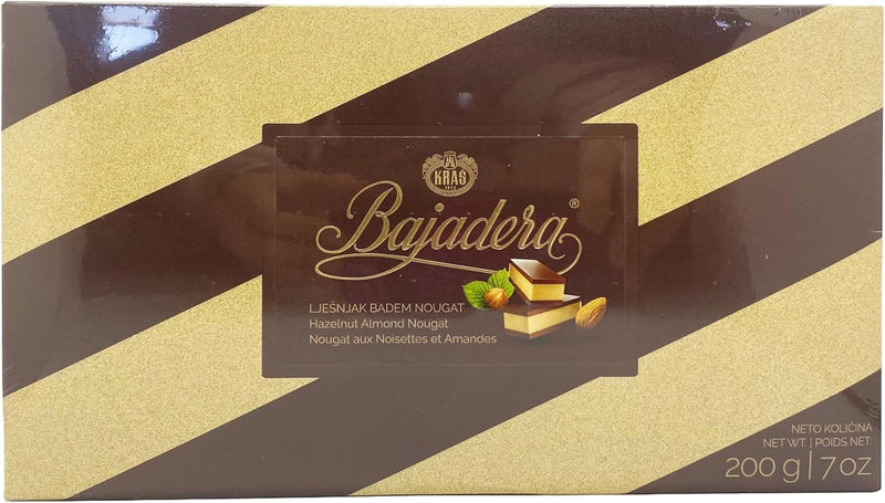 Load image into Gallery viewer, Premium Bajadera Diamond Chocolates with Finest Nut &amp; Almond Viennese Nougat – Kosher, Halal, and Vegan Certified Bajadera Chocolates – Multipack Sizes (200 G, 1 PCS)
