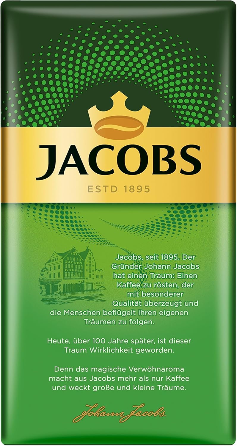 Load image into Gallery viewer, Jacobs Auslese Classic 500 g – Ground Coffee – Balanced Medium Roast for Filter, Drip &amp; French Press
