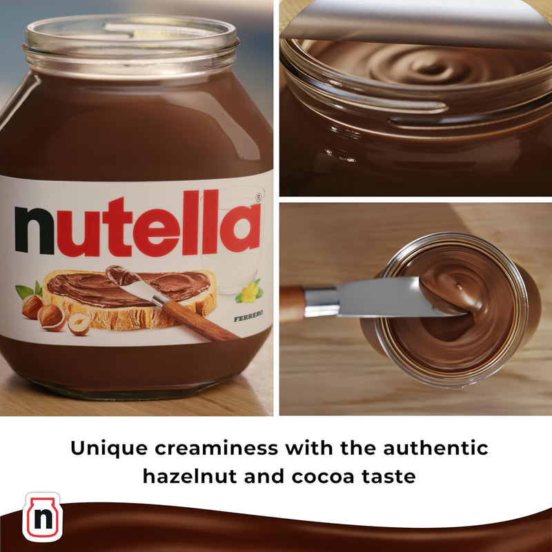 Load image into Gallery viewer, NUTELLA Mini Portions 15 g – 60-Pack Chocolate Hazelnut Spread – Perfect for Breakfast, Snacks &amp; On-the-Go
