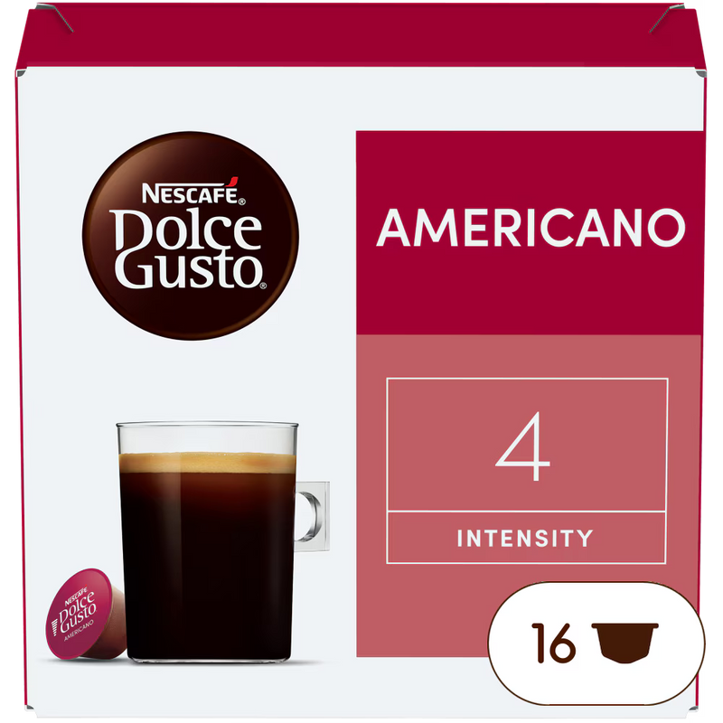 Load image into Gallery viewer, Americano DOLCE GUSTO 16CAPS. Sweet aromatic and Nuanced TEST! TEST! TEST!
