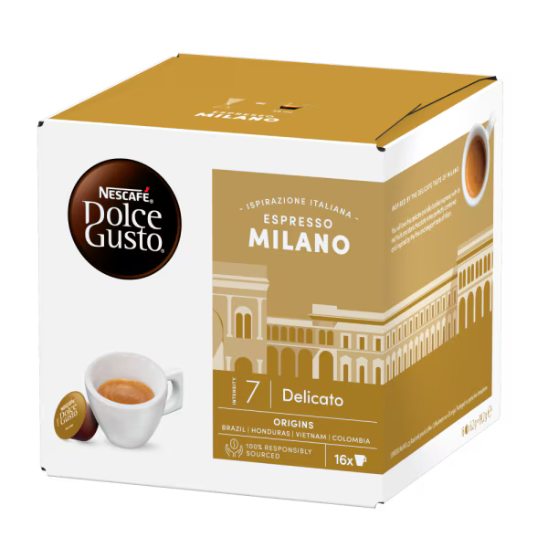 Load image into Gallery viewer, Espresso Milano DOLCE GUSTO BUNDLE - 96CAPS. Delicato
