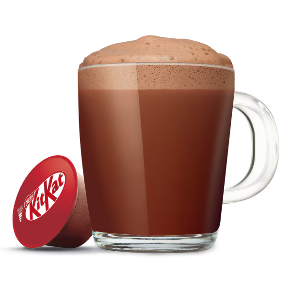 Load image into Gallery viewer, KitKat® Hot Chocolate DOLCE GUSTO 16CAPS. Wafery &amp; Cocoa notes
