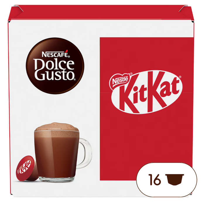 KitKat® Hot Chocolate DOLCE GUSTO BUNDLE - 48CAPS. Wafery & Cocoa notes