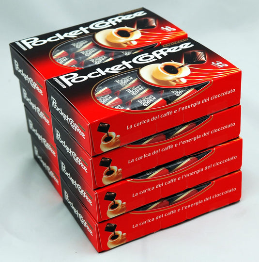 Ferrero Italy Pocket Coffee – Box of 8 boxes of 32 chocolates