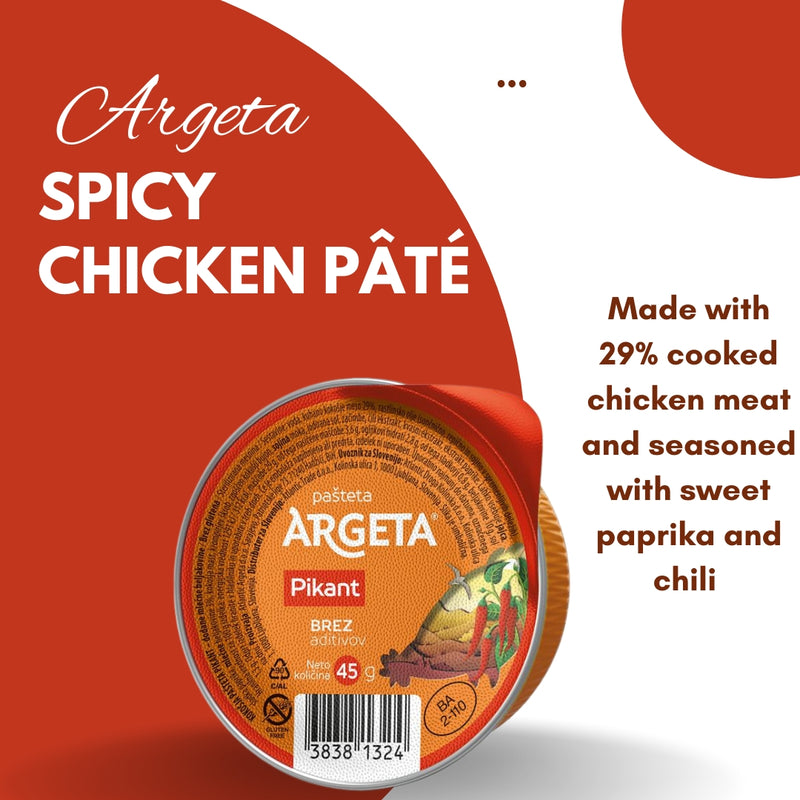 갤러리 뷰어에 이미지 로드, ARGETA Spicy Chicken Pâté 45g
