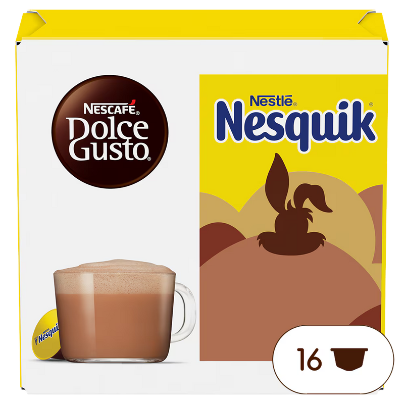 Load image into Gallery viewer, Nesquik® Hot Chocolate DOLCE GUSTO BUNDLE - 48CAPS. Unique Nesquik® flavour
