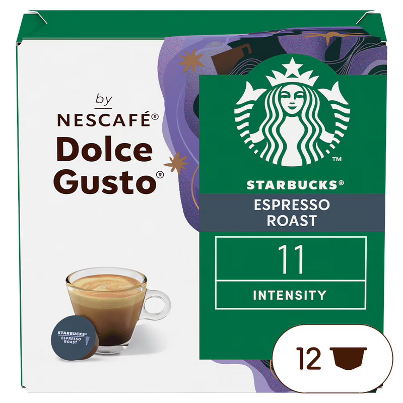 갤러리 뷰어에 이미지 로드, STARBUCKS® Espresso Dark Roast DOLCE GUSTO BUNDLE  - 36CAPS Rich and caramelly
