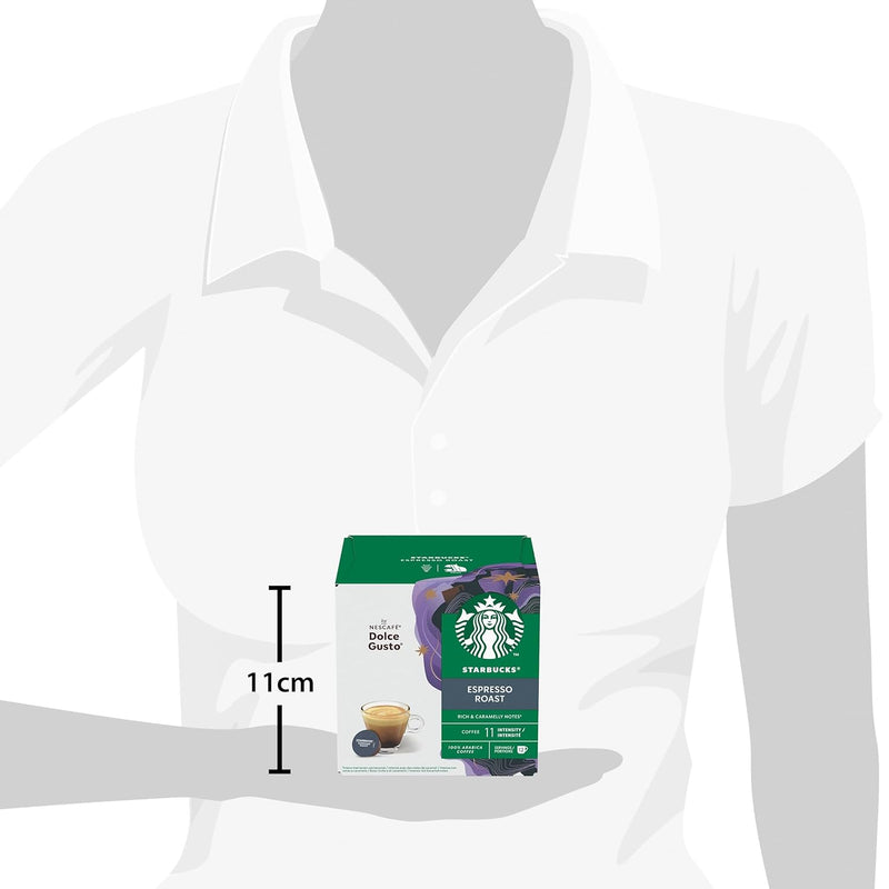 갤러리 뷰어에 이미지 로드, STARBUCKS® Espresso Dark Roast DOLCE GUSTO BUNDLE  - 36CAPS Rich and caramelly

