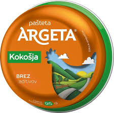 ARGETA Chicken Pâté 95 g – Smooth & Creamy Chicken Spread – Classic Savory Flavor – Ready to Eat – Premium Quality