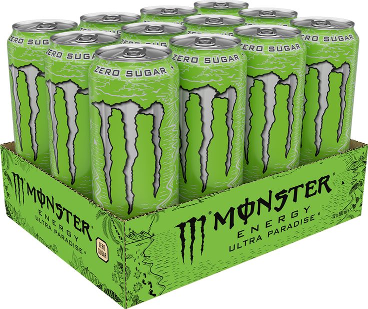 Afbeelding laden in Galerijviewer, Monster Energy Ultra Paradise - Caffeinated Energy Drink with Combination of Apple, Kiwi and Cucumber - No Sugar and No Calories - in Practical Disposable Tins (12 x 500 ml)
