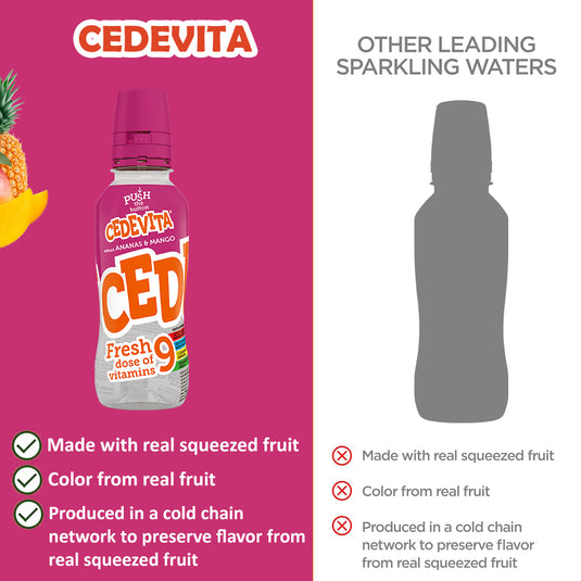 12-Pack Cedevita Fresh Vitamin Drink (Ananas & Mango)