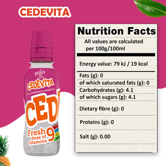12-Pack Cedevita Fresh Vitamin Drink (Ananas &amp; Mango)